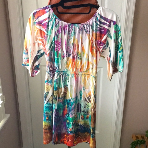 Multicolor tunic with flexible, comfy fit - Picture 2 of 3